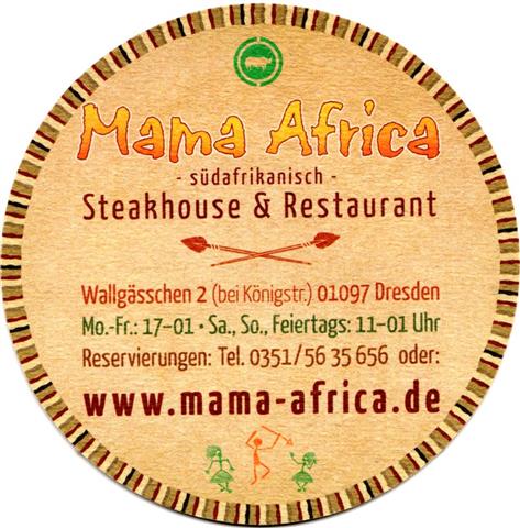 dresden dd-sn mama africa 1a (rund205-sdafrikanisch)